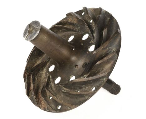 Battle of Britain. A Spitfire relic believed to be from R6642, which crashed on 15 October 1940, the Merlin engine water pump