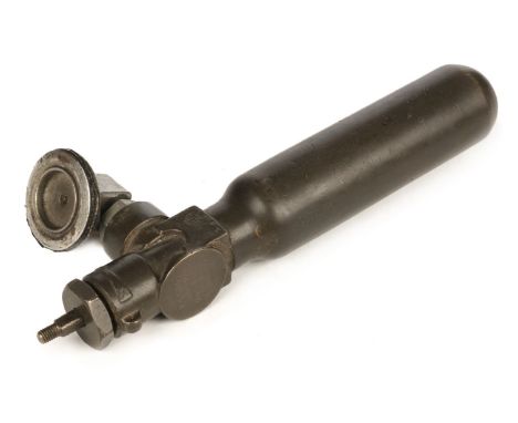 Luftwaffe. A WWII German Schwimmweste brass gas inflation cartridge, stamped 'No 1551, Jnh: 0,06, gepr: 250, Fl. 30153, A. We