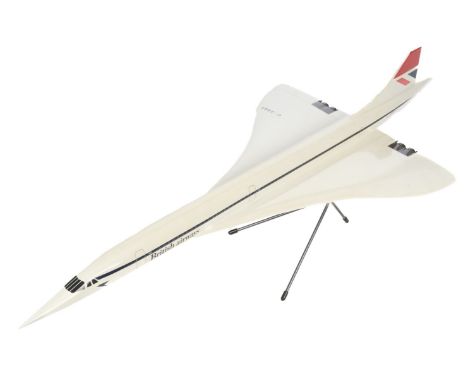 Concorde. A composite model of Concorde G-ABBA supplied by Airline Publications and Sales Ltd, Hounslow, Middlesex, with Brit