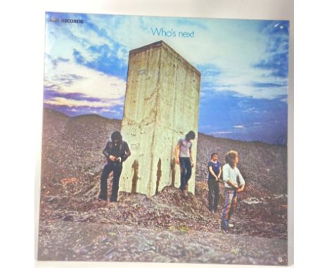 WHO'S Who - a Perspex enlargement of the LP cover of the Who's album WHO'S NEXT, measures 75x75cmApprox 1 pieces