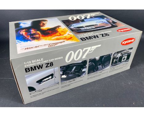 KYOSHO 1/12 Scale 08601S JAMES BOND 007 BMW Z8. Complete in original packaging