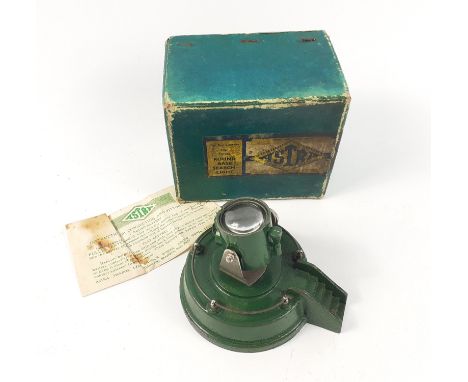 ASTRA PHAROS Round Base Searchlight in original box.  Excellent condition model, minor wear to box and light tape.  Instructi