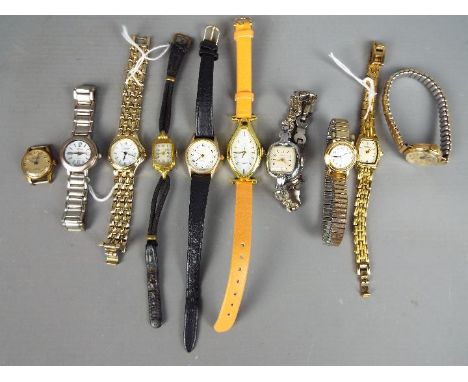 A collection of lady's wristwatches to include Sekonda, Timex, Limit, Avia and similar.