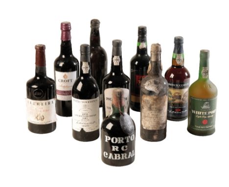 A MIXED PARCEL OF VINTAGE PORT: 1 x 1976 Smith Woodhouse Late Bottled Vintage, 75cl; 1 x 1960 Butler, Nephew &amp; Co; 1 x 19