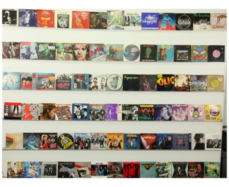 A collection of 100+ Pop/Rock 7" Singles to include artists; The Who, Wings, Devo, Cheap Trick, Status Quo, Eagles, Peter Fra