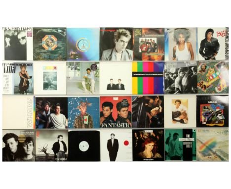 A collection of Pop Chart LPs, 12" and 7" Singles. Mainly from 1980's. Includes: Pet Shop Boys &lrm;&ndash; Introspective (19