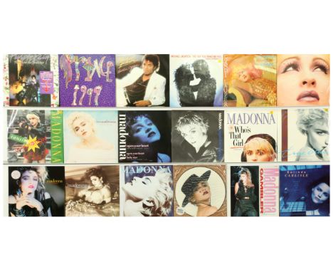A collection of Popular Artists From 1980s LPs and 12" Singles. Includes Madonna &ndash; La Isla Bonita (1987 Picture Disk) a