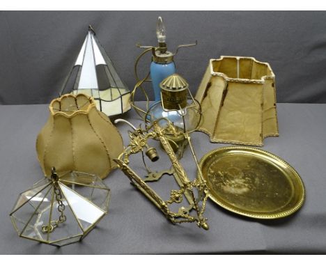 LIGHTING - vintage and Art shades ETC