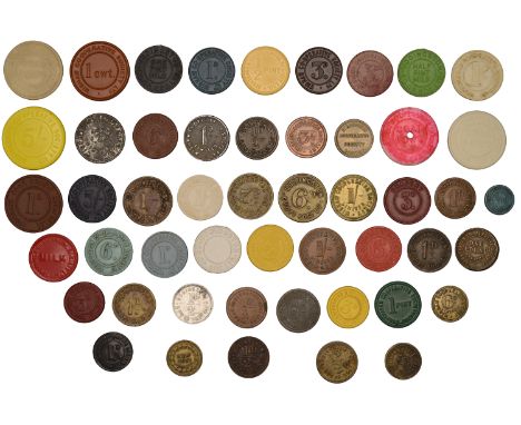 LANARKSHIRE, Overtown, Overtown CSL, Halfpenny and Threepence (R 11, 24); Plains, Plains CSL, Halfpenny (R 1); Rutherglen, Av