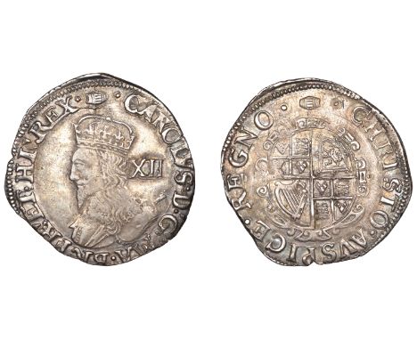 Charles I (1625-1649), Tower mint, Shilling, Gp E, type 3a, mm. tun, second bust, 5.96g/9h (SCBI Brooker 506-8; N 2225; S 279