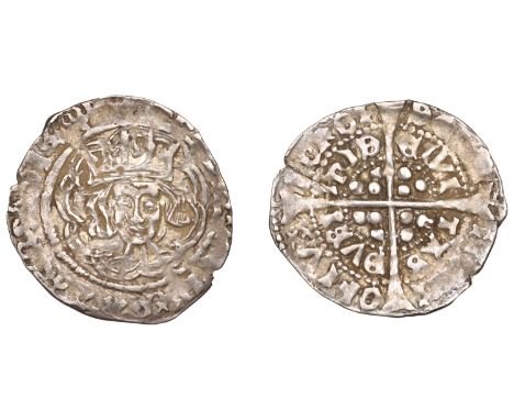 Henry VII (1485-1509), Late Portrait issues, Groat, Dublin, type I, broad facing bust within tressure, open crown,  rev. posv