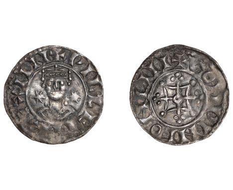 William I (1066-1087), Penny, Two Stars type [BMC V], London, Godwine, godpine on liii, plain inner circle both sides, reads 