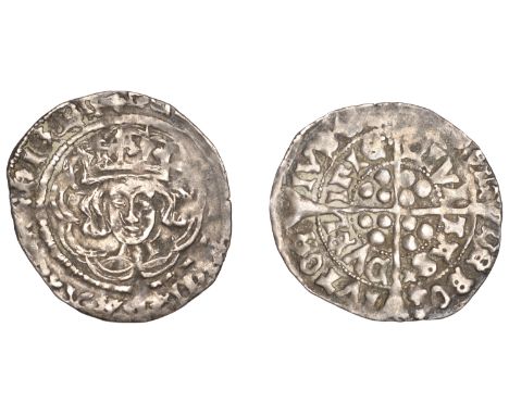 Henry VII (1485-1509), Late Portrait issues, Groat, Dublin, type I, broad facing bust within tressure, open crown,  rev. prov