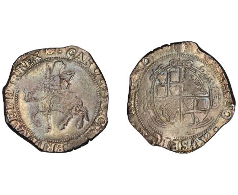 Charles I (1625-1649), Tower mint (under Parliament), Halfcrown, Gp III, type 3a3, mm. sun, 15.45g/8h (SCBI Brooker 362-3; N 