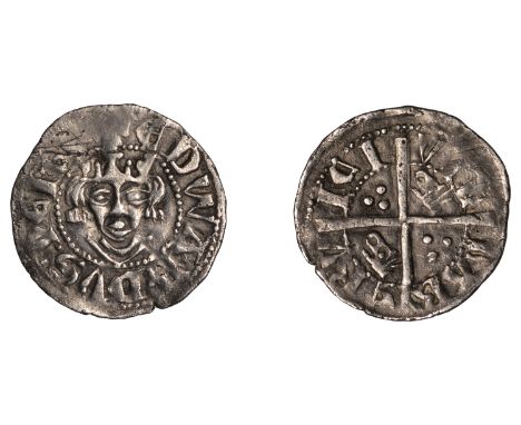 Edward III (1327-1377), First coinage, Halfpenny, Berwick-upon-Tweed, class VIIIb, bear’s head in second and third quarters, 