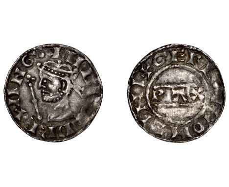 Harold II (1066), Penny, PAX type, Lincoln, Geirfinnr, Group B, gerefin on lini, 1.36g/5h (Mossop pl. lxxx, 17 [dies Ab]; Pag