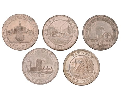 19th Century Tokens, CORNWALL, Redruth, Scorrier House, John Williams, Penny, 1812, 18.00g/6h (W 686), County series, John Wi