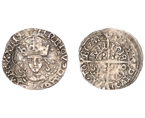 Henry VII (1485-1509), Late Portrait issues (c. 1496-1505), Groat, Dublin, type IA, bust with arched crown and breaking plain