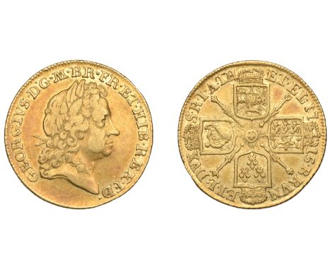 George I (1714-1727), Guinea, 1715, third bust (EGC 504; S 3630). Traces of mounting on edge, otherwise very fine £1,000-£1,2