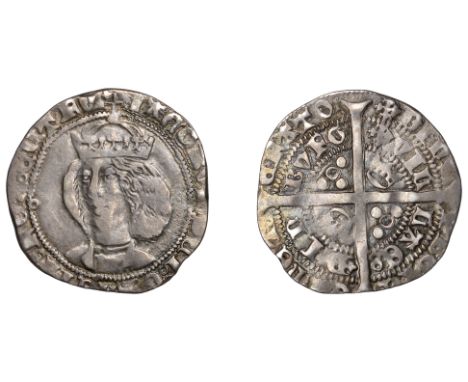 James III (1460-1488), Groat, Main issue [Gp VI], Edinburgh, mm. cross fleury on rev. only, annulet on inner circle before fa