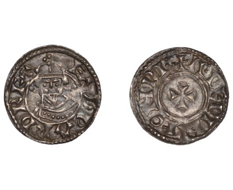 Edward the Confessor (1042-1066), Penny, Facing Bust type, Winchester, Ælfwine, ælfpine on pi:, 0.96g/3h (Freeman 29, this co