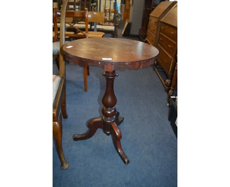 Mahogany Tripod Table 