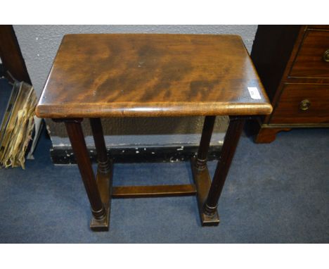Teak Piano Stool 