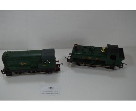 Two Hornby Dublo Engine 