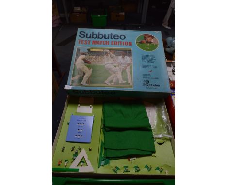 Boxed Subbuteo Cricket Game "Test Match Edition" 