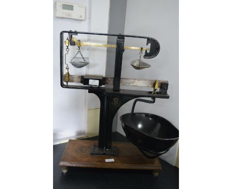 Set of Vintage Avery Shop Balance Scales 