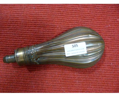 Copper Powder Flask 