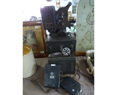 Three Vintage Photography Items Including Box Camera, Kodascope and a Boxed Cine Projector 