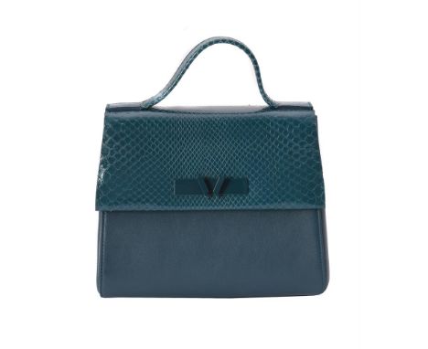 
	
		Y&nbsp;William &amp; Son, Bruton, an Ocean snakeskin and leather day bag, with a snakeskin loop handle, single leather s
