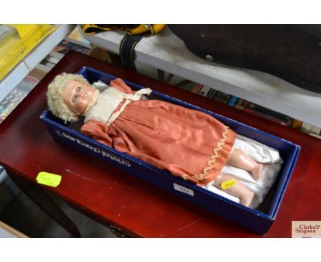 A vintage doll 