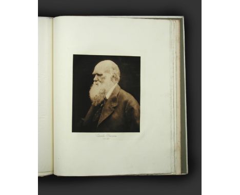 RITCHIE (Anne T.) & H. H. Hay CAMERON. Alfred Lord Tennyson and his Friends, a series of 25 Portraits and Frontispiece in Pho