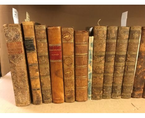 FERGUSON (Adam) The History of the ... Roman Republic, new edition in 5 vols., Edinburgh 1805, 8vo, 6 folding maps, rubbed ca