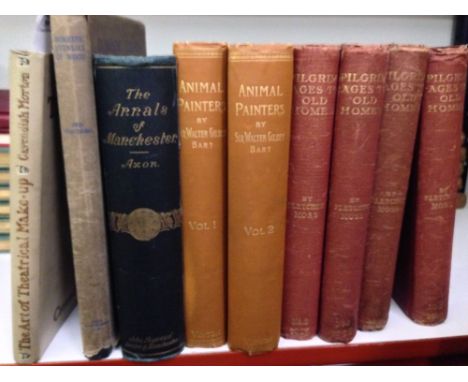 Topography, biography, history and general interest. MOSS (Fletcher) Pilgrimages to Old Homes, 4 odd vols. 1906-13, author's 