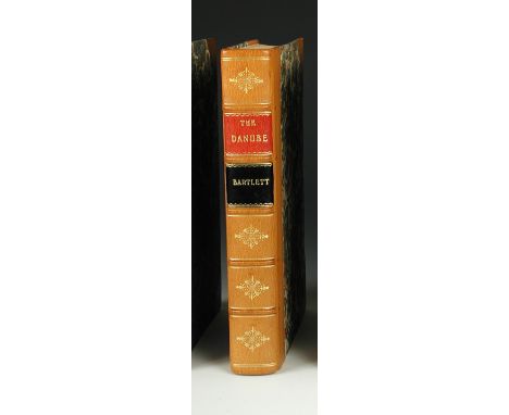 BEATTIE (William) The Danube, illustrated by William Bartlett, Virtue no date, c.1840, small 4to, hand coloured portrait, vig