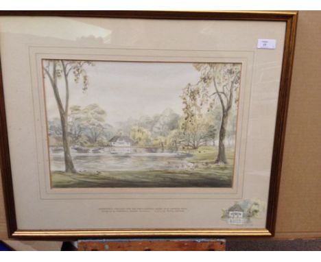 Henry Rushbury (1889-1968) Paris, etching, signed in pencil below, 23 x 32cm (image; slightly foxed);   Peter Foster, 'Abando