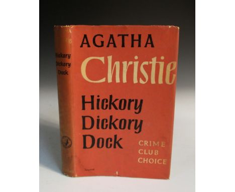 CHRISTIE (Agatha) Hickory Dickory Dock, first edition, London: Collins 1955, inscribed by the author 'for Len with love from 