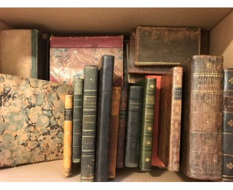 Literature, various. The New Bath Guide, 6th edition 1768, small 8vo, vellum; The Literary Character, London 1818, 8vo, moroc