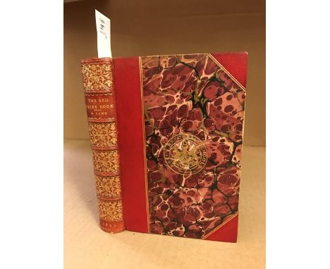 LANG (Andrew) Fairy Books.  The Red Fairy Book, 4th edition 1893, prize half morocco, gilt spine; The Green Fairy Book, first