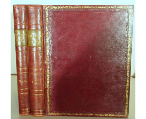 WILLIS (N P) American Scenery, illustrated by W. H. Bartlett, 2 vols., London: G. Virtue 1840, small 4to, added engraved titl