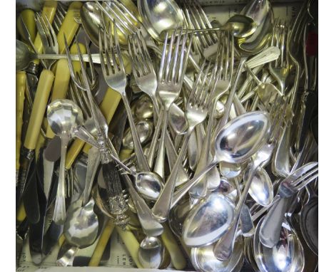 A Selection of Electroplated Silver Cutlery 
