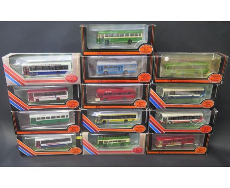 Thirteen EFE 1:76 Scale Buses and Coaches Boxed 