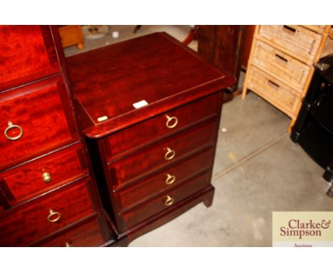 A Stagg four drawer chest