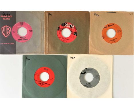 ROCKABILLY / ROCK N ROLL - 7" PACK. A pack of 5 x 7" Artists/ Titles include Johnny Carroll - Sugar (F5080, Strong VG+), Swee