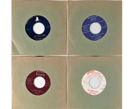 ROCKABILLY - 'W' LABELS - 7" PACK. A pack of 4 x Rockabilly 45s. Artists/ Titles include Ked Killen &amp; His Western Band - 