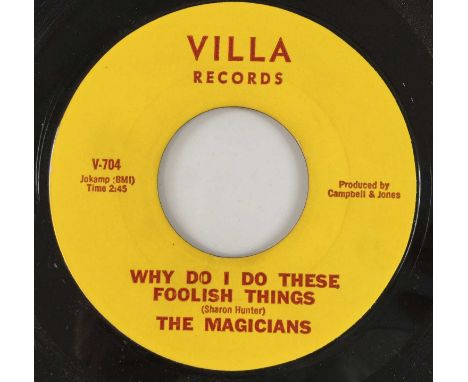THE MAGICIANS - WHY DO I DO THESE FOOLISH THINGS 7" (V-704). A great Rockabilly tune from The Magicians to include Why Do I D