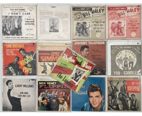 ROCKABILLY/ ROCK N ROLL/ COUNTRY - 7" P/S / EPs. Another quality pack of 13 7" singles, many are EPs/ come with original pict